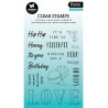 (SL-ES-STAMP635)Studio light SL Clear stamp Waterfall effect Essentials nr.635