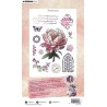 (JMA-VD-STAMP610)Studio Light Clear Stamp Timeless peony Victorian Dreams nr.610