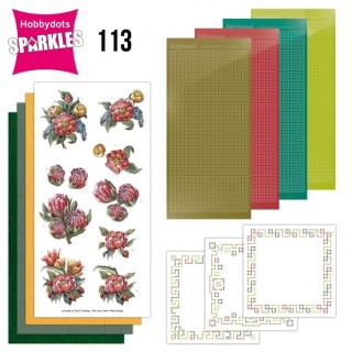 (SPDO113)Sparkles 113 - Amy Design - Red Protea