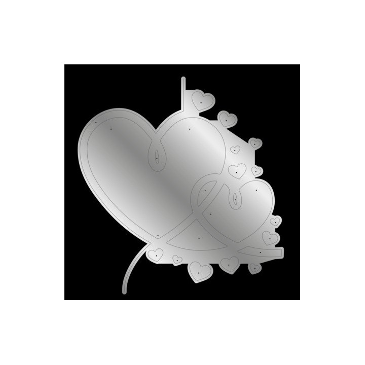 (GEM-MD-CAD-AMOR)Crafter's Companion Half Create-a-Card Dies Amore