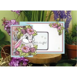 (PMCS10052)Clear Stamps - Precious Marieke - All About Animals - Bunny