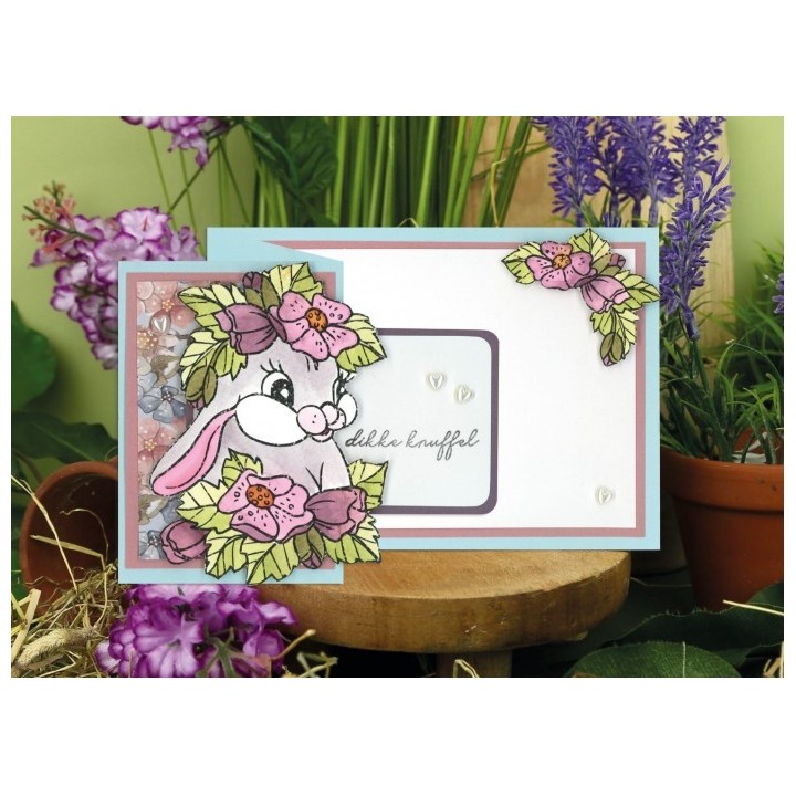 (PMCS10052)Clear Stamps - Precious Marieke - All About Animals - Bunny