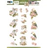 (SB10906)3D Push Out - Precious Marieke - All About Animals - All About Pink