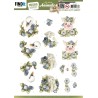 (SB10907)3D Push Out - Precious Marieke - All About Animals - All About Blue