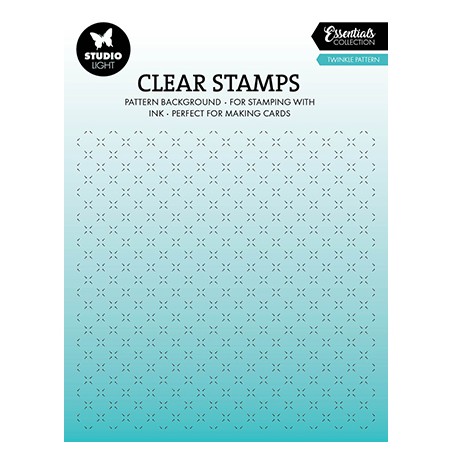 (SL-ES-STAMP632)Studio light SL Clear stamp Twinkle pattern Essentials nr.632