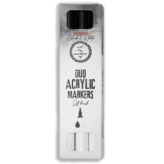 (ABM-ES-MARK25)Studio Light Art by Marlene marker Black and white Essentials nr.25