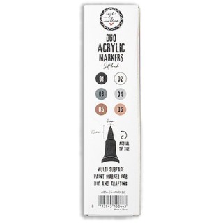 (ABM-ES-MARK26)Studio Light Art by Marlene marker Browns Essentials nr.26