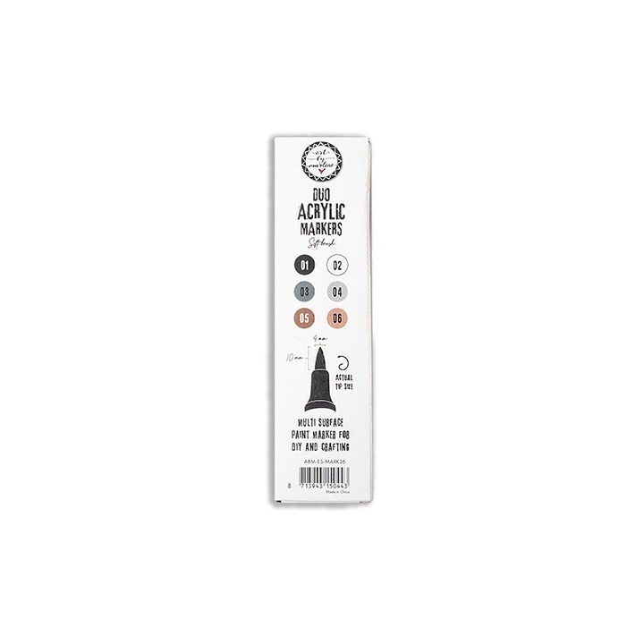 (ABM-ES-MARK26)Studio Light Art by Marlene marker Browns Essentials nr.26