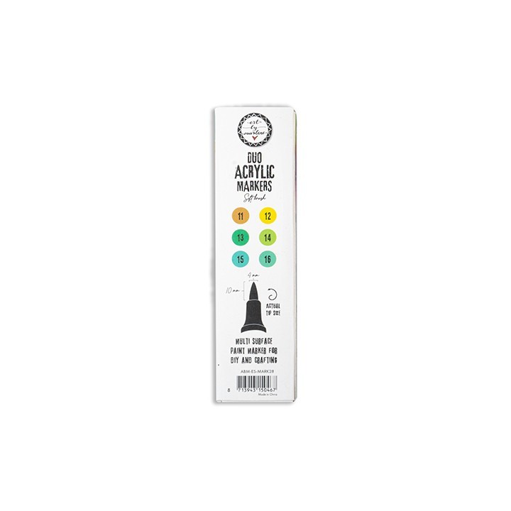 (ABM-ES-MARK28)Studio Light Art by Marlene marker Greens Essentials nr.28