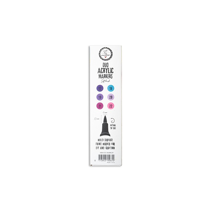 (ABM-ES-MARK29)Studio Light Art by Marlene marker Purples Essentials nr.29