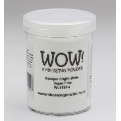 (WL01SFL)WOW Embossing Powder Opaque Bright white super fine