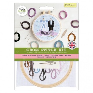 (DSM106262)Cross Stitch Kit - Bride And Groom