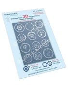 (35.9051)Border embossing Wax seals Ø 2-3cm Flowers & leaves