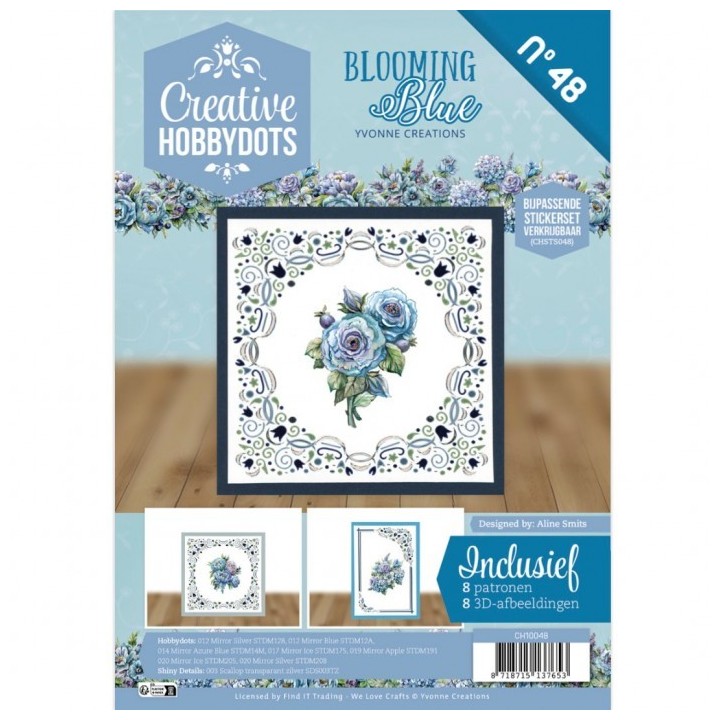 (CH10048)Creative Hobbydots 48 - Blooming Blue