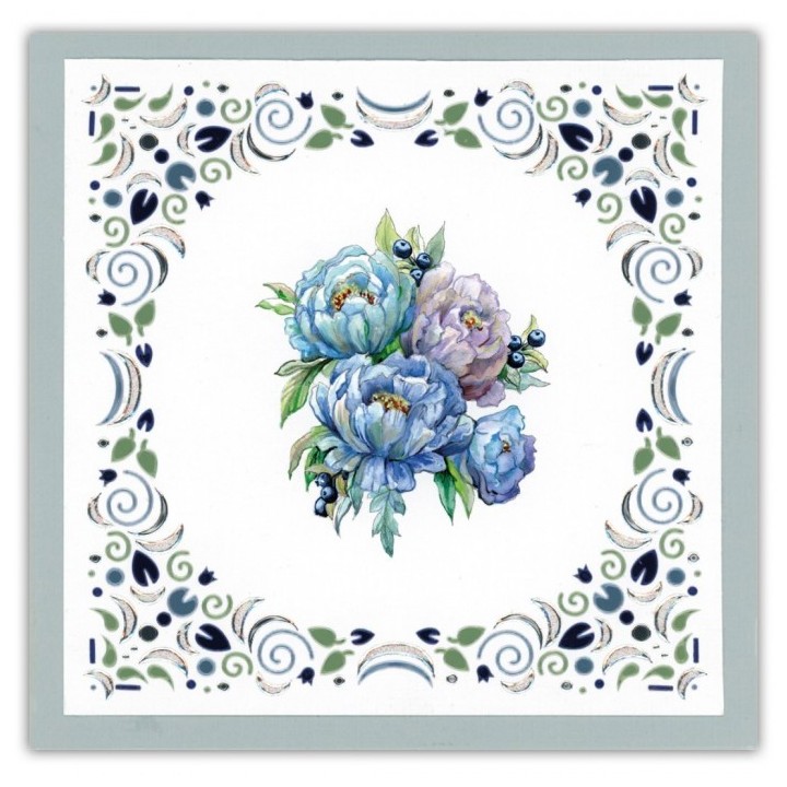 (CH10048)Creative Hobbydots 48 - Blooming Blue