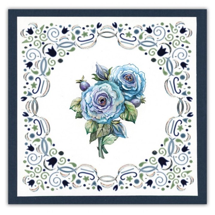 (CH10048)Creative Hobbydots 48 - Blooming Blue