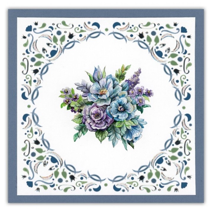 (CH10048)Creative Hobbydots 48 - Blooming Blue