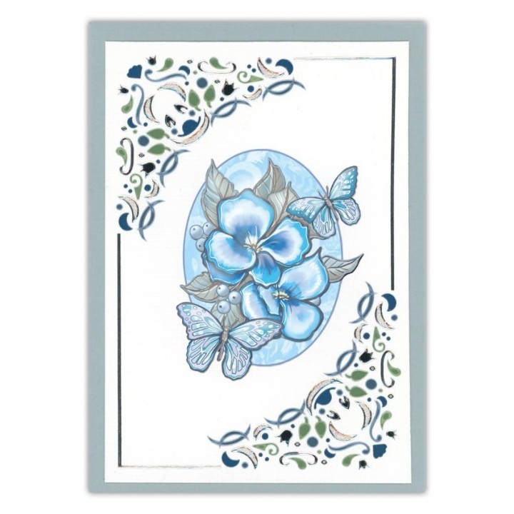 (CH10048)Creative Hobbydots 48 - Blooming Blue