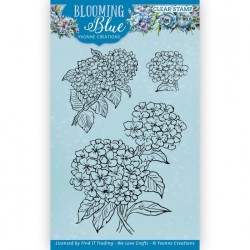(YCCS10080)Clear Stamps - Yvonne Creations - Blooming Blue - Hydrangea