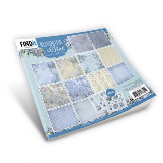 (YCPP10071)Paperpack - Yvonne Creations - Blooming Blue - Design