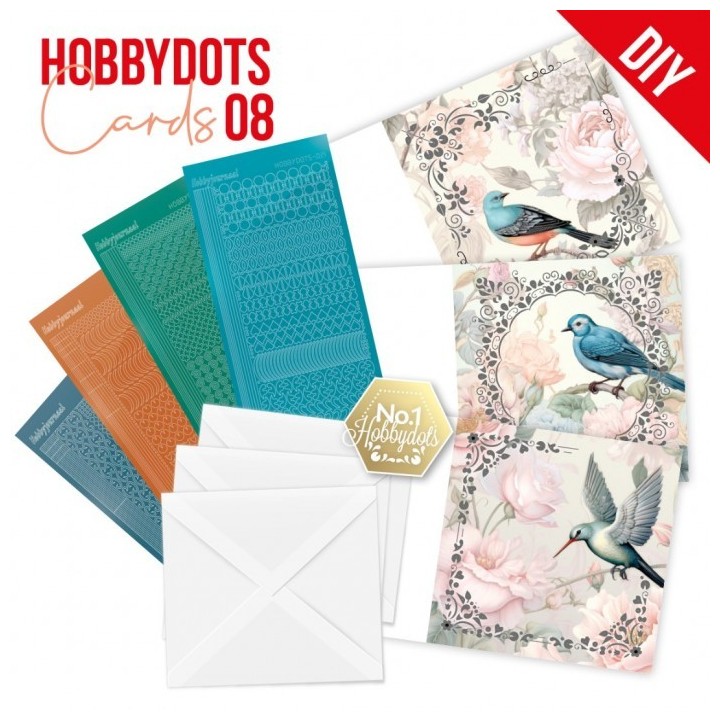 (DODOPP008)Dot And Do Cards 8 - Birds