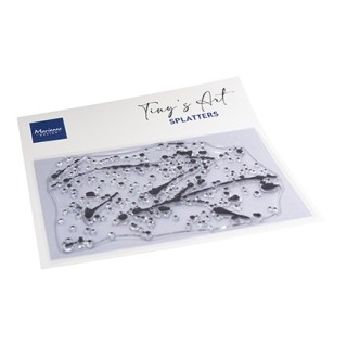 (TC0922)Clear stamp Tiny's Art - splatters