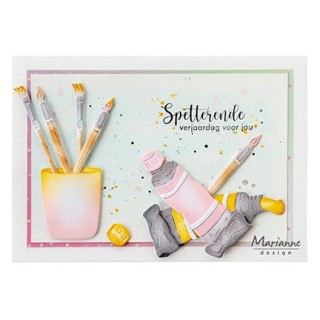 (TC0922)Clear stamp Tiny's Art - splatters
