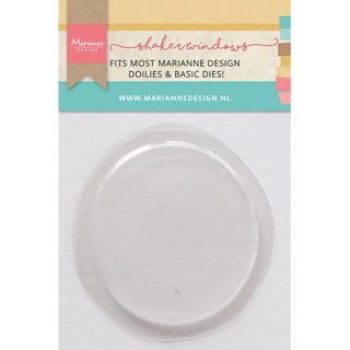 (LR0064)Marianne Design Shaker Windows, Circles 65 mm