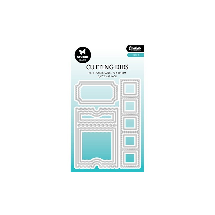 (SL-ES-CD824)Studio Light SL Cutting Die Small tickets Essentials nr.824