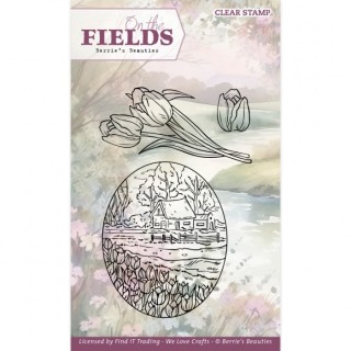 (BBCS10005)Clear Stamps - Berries Beauties - On The Fields - Tulip