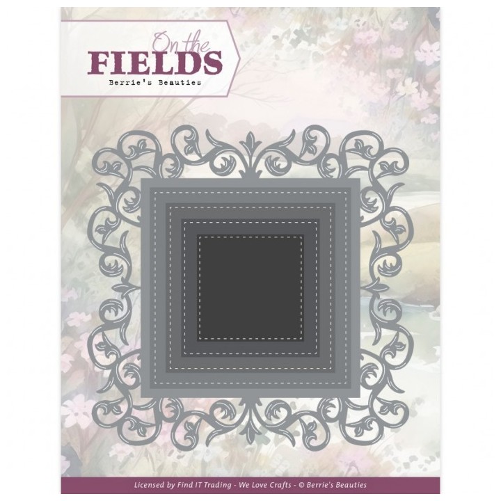 (BBD10007)Dies - Berries Beauties - On The Fields - Square