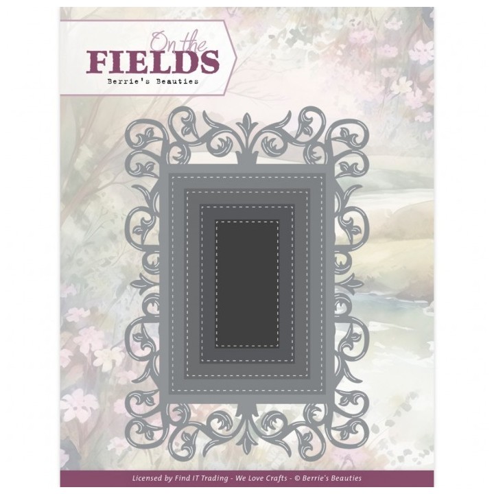 (BBD10008)Dies - Berries Beauties - On The Fields - Rectangle
