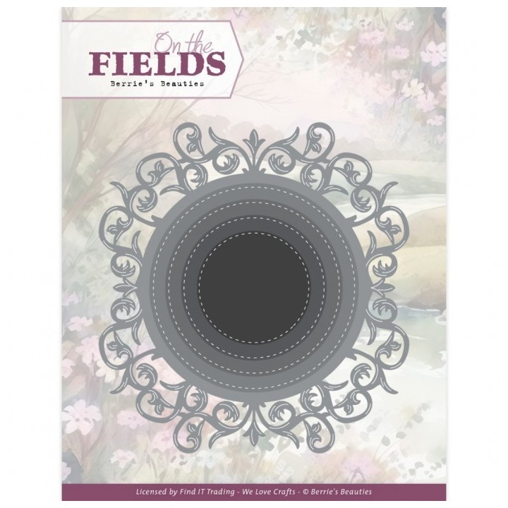 (BBD10009)Dies - Berries Beauties - On The Fields - Round