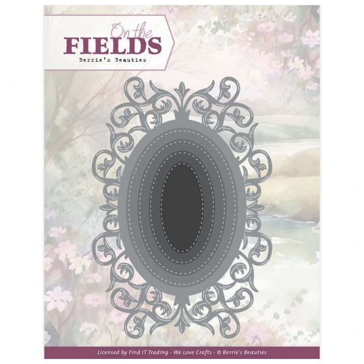 (BBD10010)Dies - Berries Beauties - On The Fields - Oval