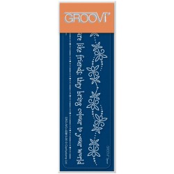 (GRO-WO-42219-06)Groovi® SPACER PLATE FLOWERS ARE LIKE FRIENDS