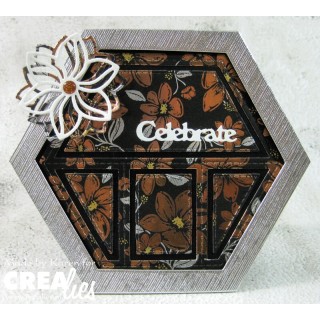 (CLCZ546)Crealies Cardzz Dies No. 546 Frame & Inlays Arda