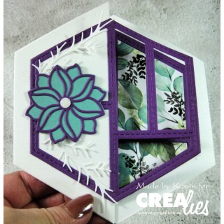 (CLCZ547)Crealies Cardzz Frame & Inlays Barbara CLCZ547 9,7x11,7cm