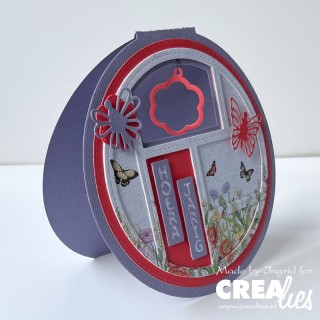 (CLCZ596)Crealies Cardzz Frame & Inlay Zelda CLCZ596 11,5x11,5cm