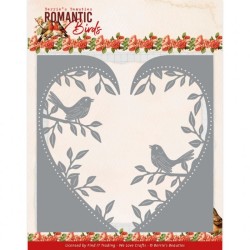 (BBD10011)Dies - Berries Beauties - Romantic Birds - Romantic Heart