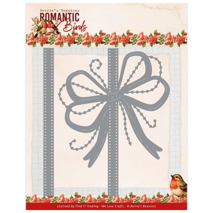 (BBD10012)Dies - Berries Beauties - Romantic Birds - Romantic Bow
