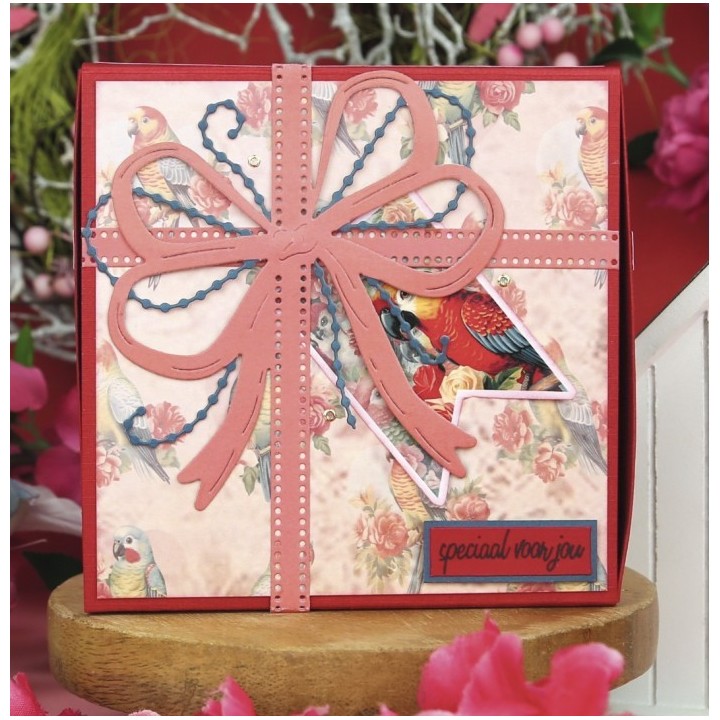 (BBD10012)Dies - Berries Beauties - Romantic Birds - Romantic Bow