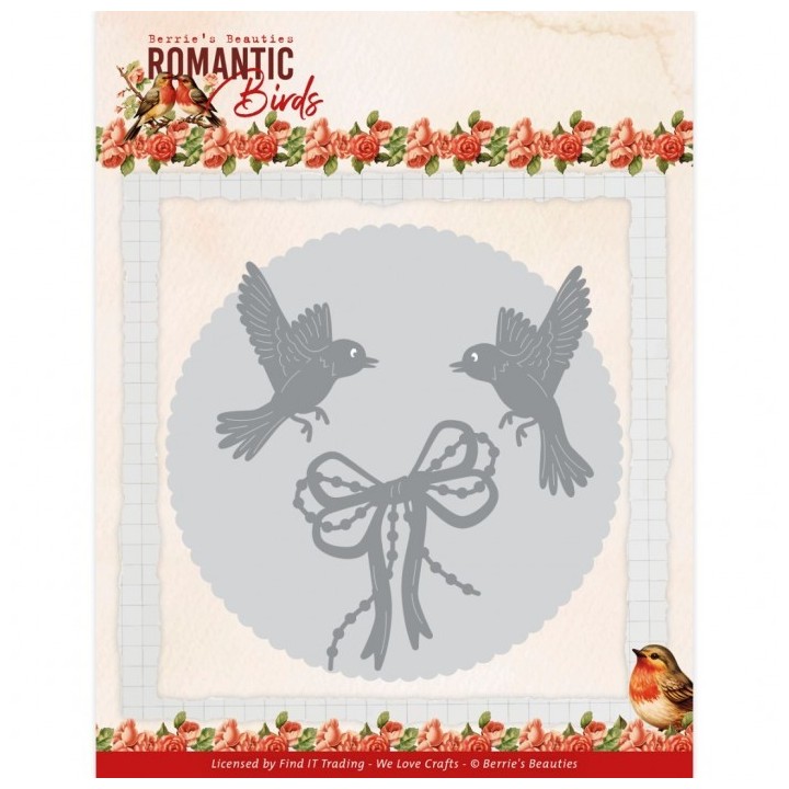 (BBD10013)Dies - Berries Beauties - Romantic Birds - Romantic Birds