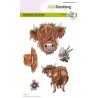 (1586)CraftEmotions clearstamps A6 - Cows 4 Carla Creaties