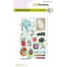 (2615)CraftEmotions clearstamps A6 - CC BASICS Doodles A6 Carla Creaties