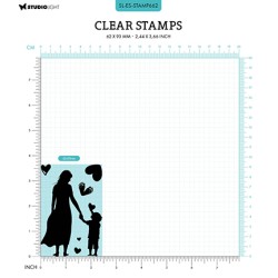 (SL-ES-STAMP662)Studio light SL Clear stamp Mom & Kid Essentials nr.662