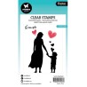 (SL-ES-STAMP662)Studio light SL Clear stamp Mom & Kid Essentials nr.662