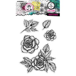 (ABM-SI-STAMP647)Studio light clear stamp Garden romance Signature Collection nr.647