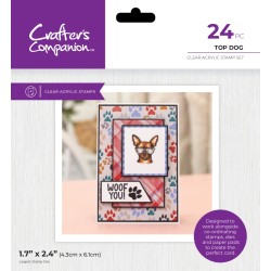 (CC-PR-CA-ST-TPDG)Crafter's Companion Pets Rule Clear Stamp Top Dog