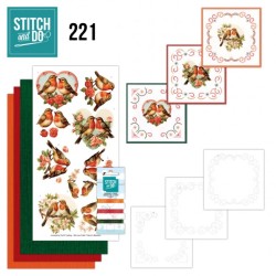 (STDO221)Stitch And Do 221 - Romantic Birds