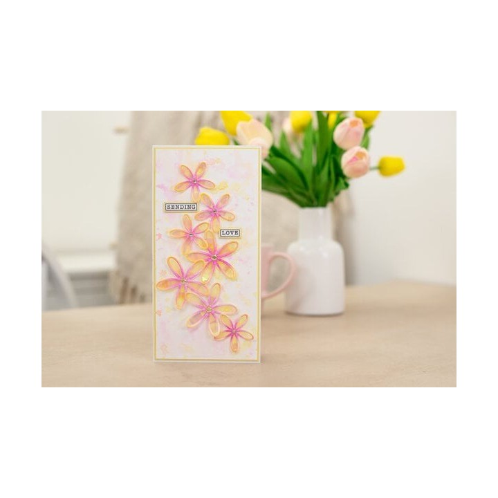 (CC-MD-ELE-CHFL)Crafter's Companion Fantasy Film Metal Dies Elements Charming Florals